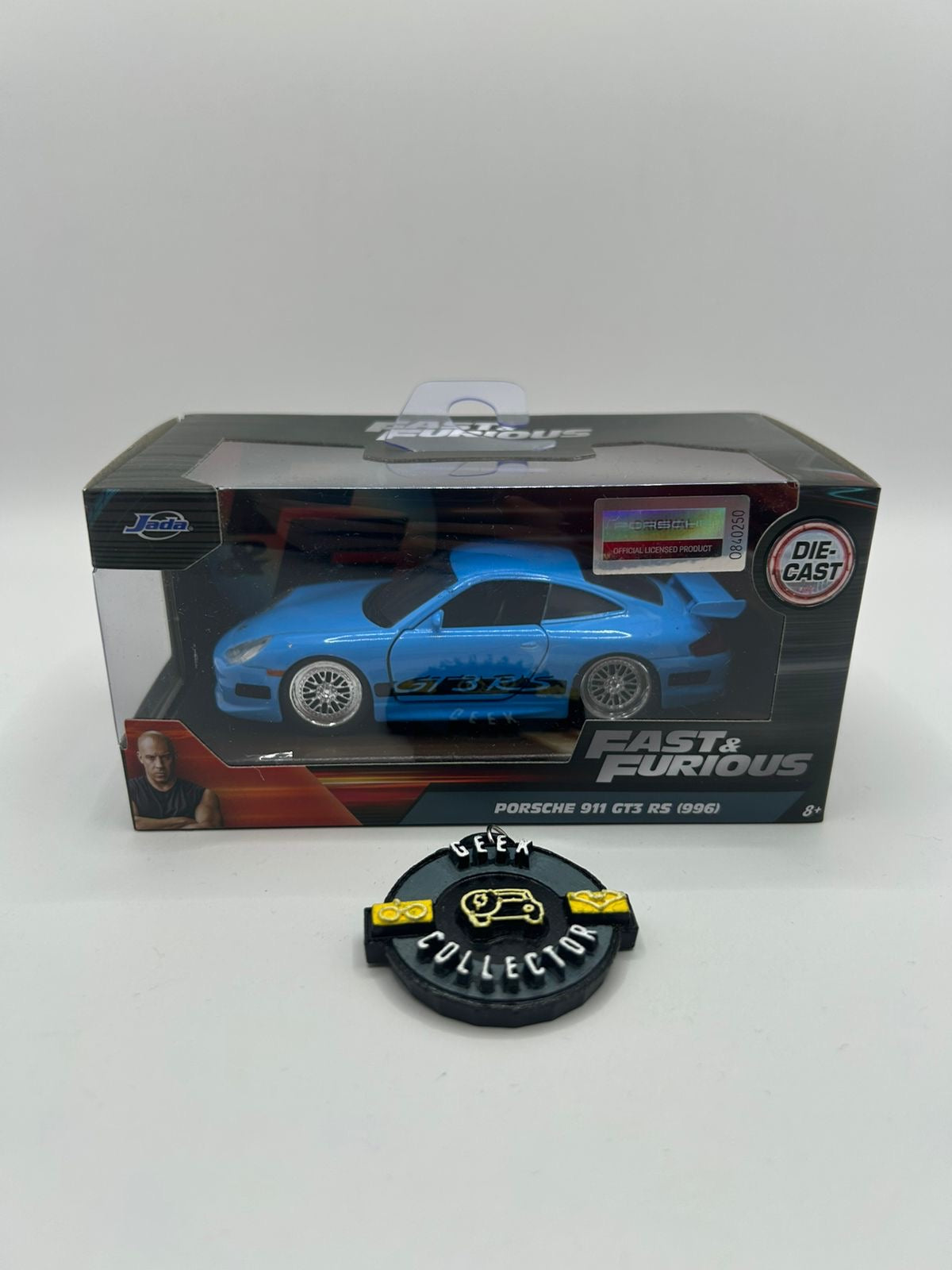 Porsche 911 GT3 RS (996) – Fast & Furious (Jada Toys) – 1:32