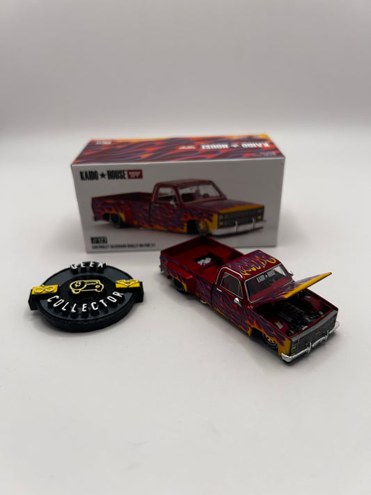 Chevrolet Silverado Dually "On Fire" V1 – KAIDO★HOUSE x MINI GT