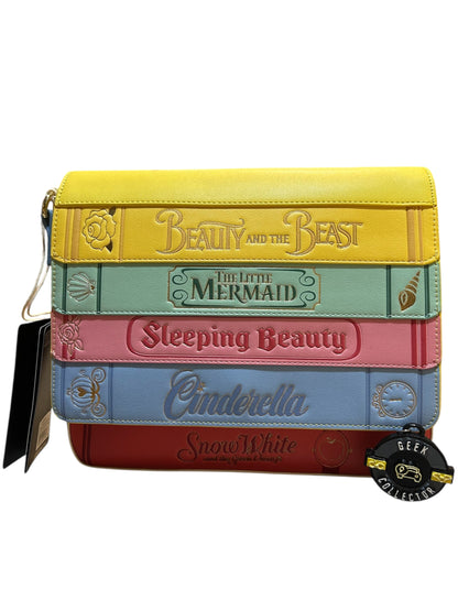 Bolso Crossbody Loungefly: Disney Princess Books - Edición Coleccionista