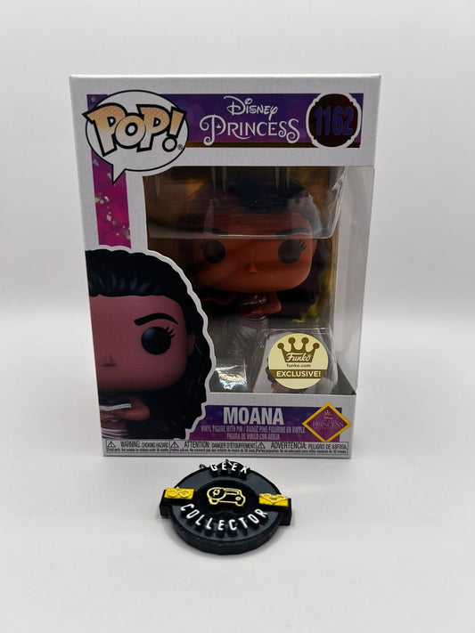 Funko Pop! Disney Princess: Moana con Pin (#1162) – Exclusive Edition