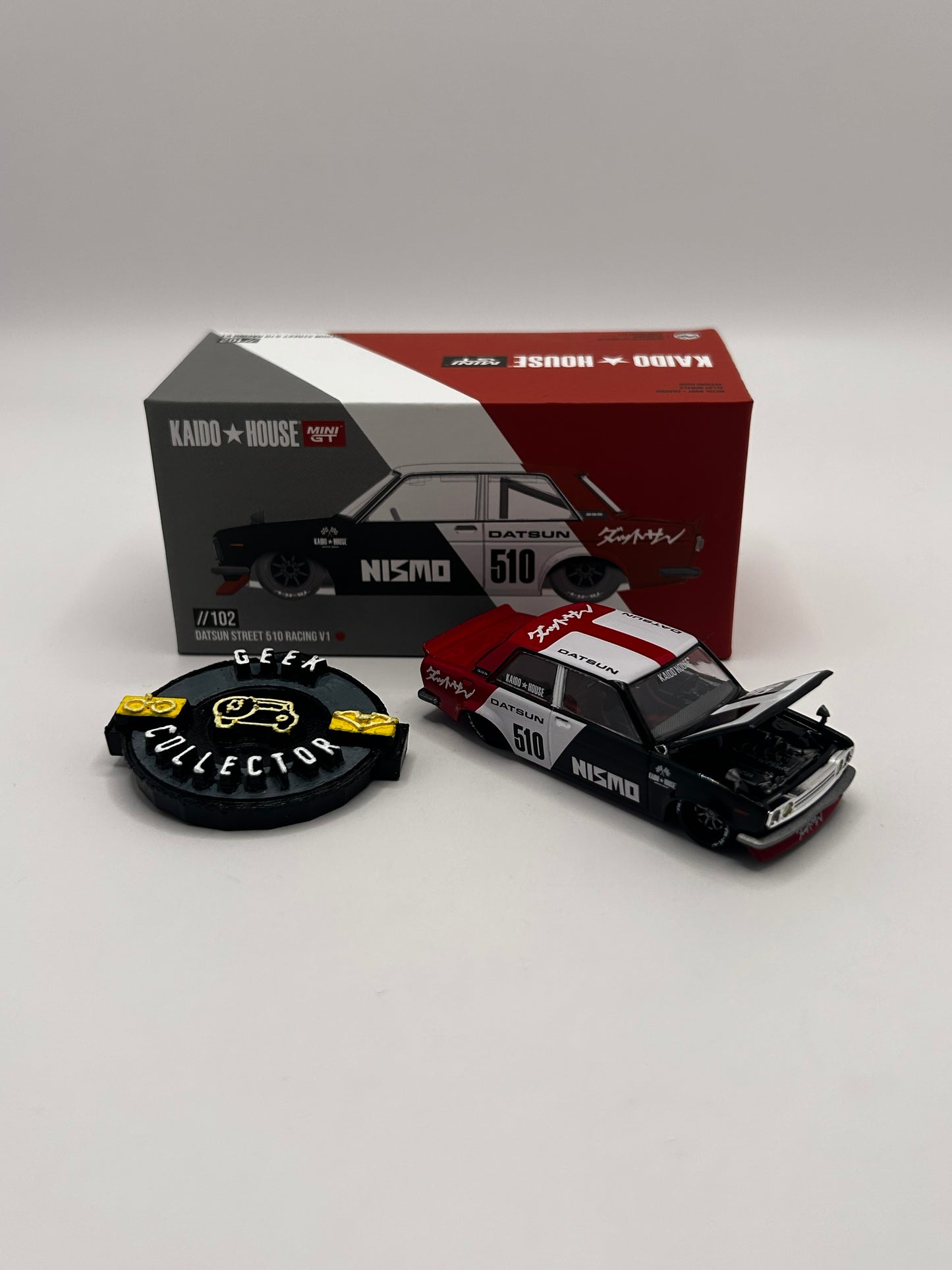 Datsun Street 510 Racing V1 – KAIDO★HOUSE x MINI GT