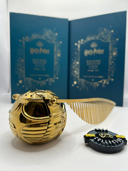 Reloj de Escritorio Golden Snitch – Edición Coleccionista (Wizarding World)