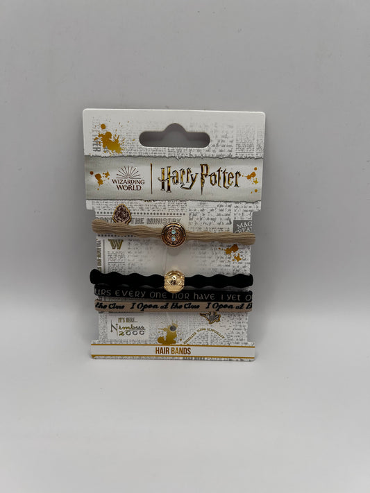Set de Ligas para el Cabello Harry Potter – Colección "Reliquias y Snitch"