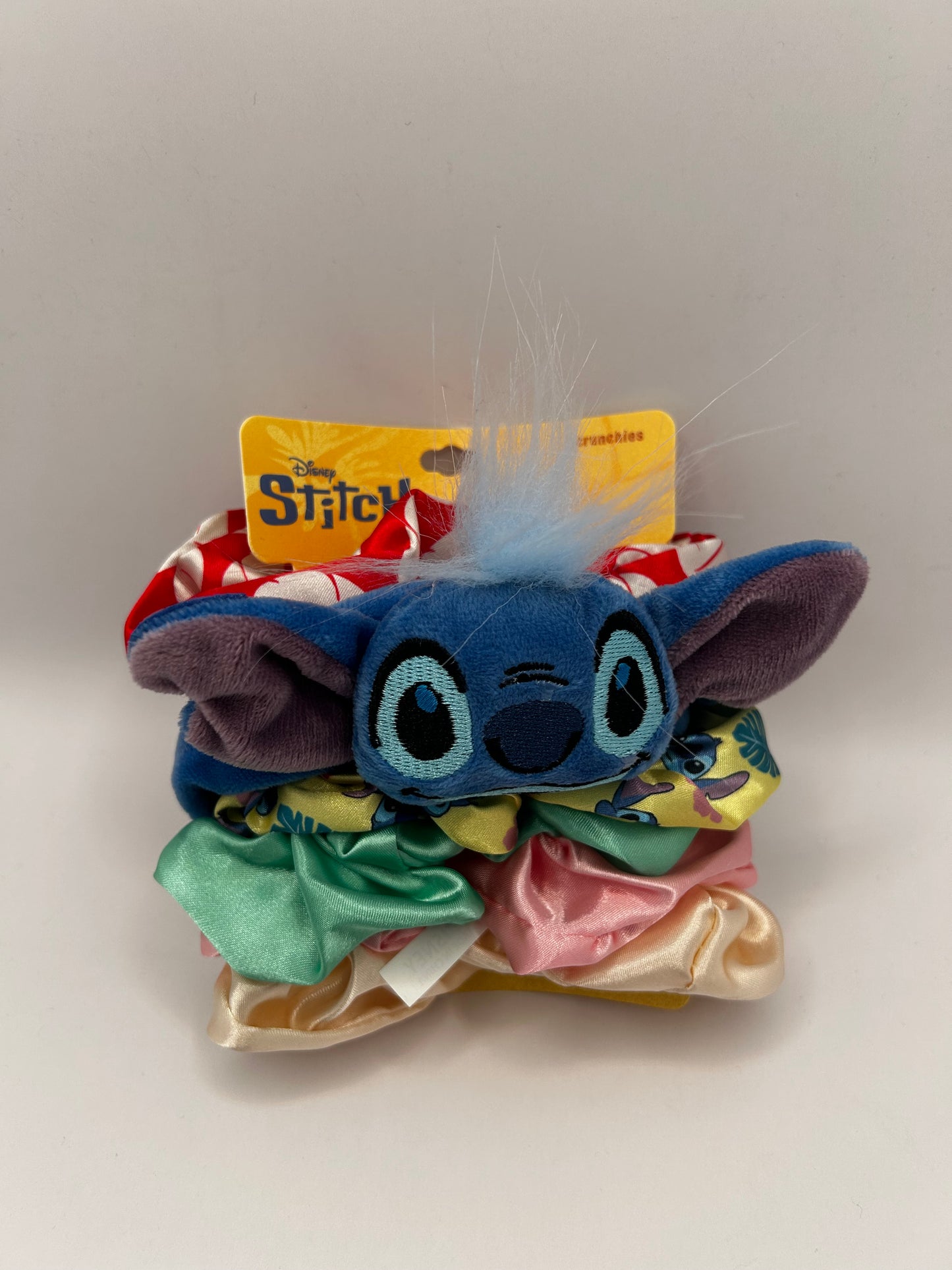 Set de Scrunchies Disney: Colección Stitch Tropical Vibes