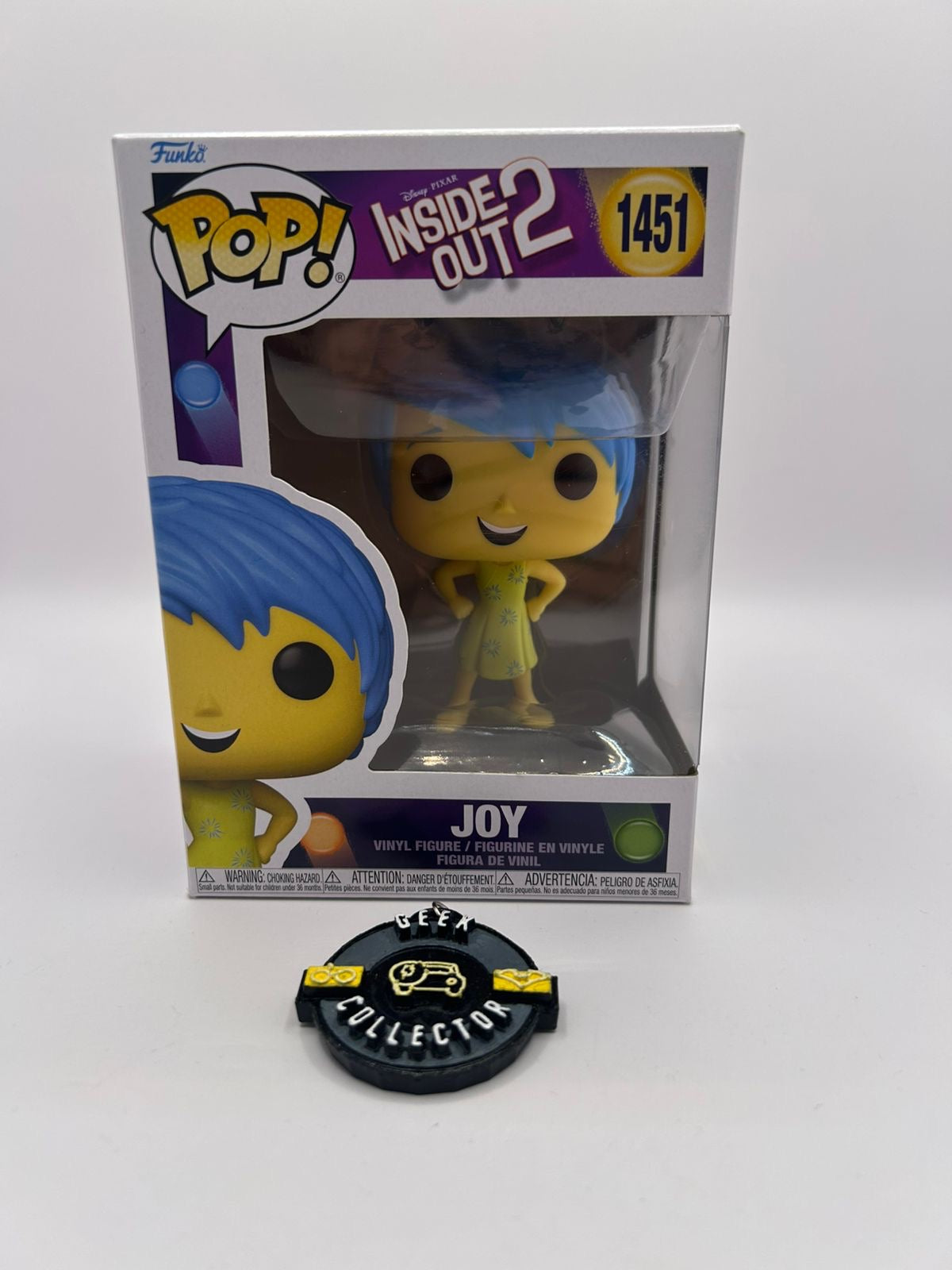Funko Pop! Disney • Pixar: Inside Out 2 - Joy (Alegría) (#1451)