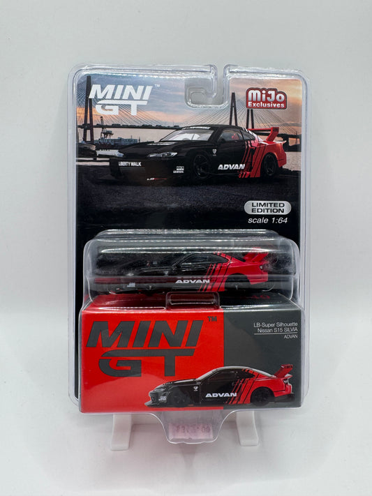 MINI GT - Nissan S15 Silvia LB-Super Silhouette #finesse