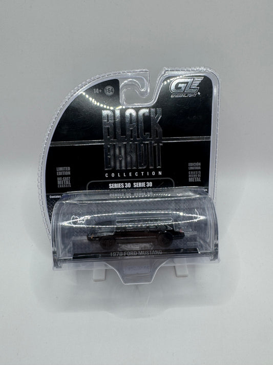 GreenLight: 1979 Ford Mustang – Black Bandit