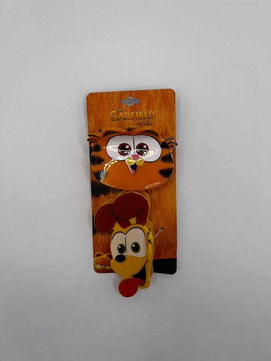 Set de Pinzas para el Cabello: The Garfield Movie - Garfield & Odie
