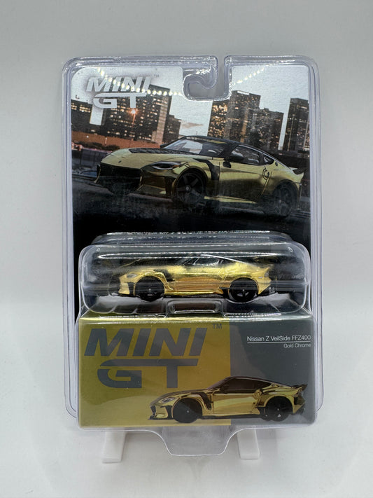 Mini GT: Nissan Z VeilSide FFZ400 - Gold Chrome