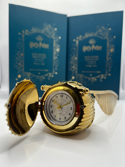 Reloj de Escritorio Golden Snitch – Edición Coleccionista (Wizarding World)