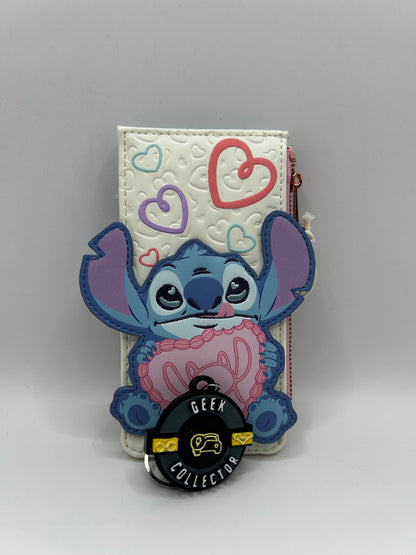 Tarjetera Loungefly: Stitch "Be Mine" – Edición Especial de San Valentín