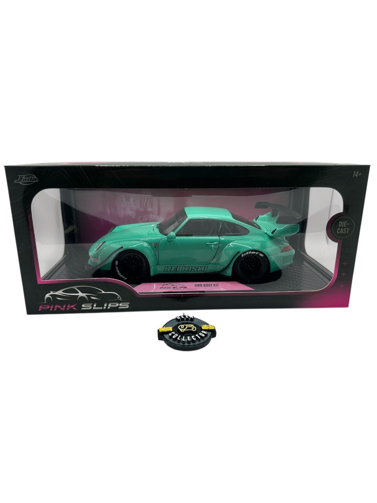 Porsche 911 (993) RWB - Pink Slips (1:18)Jada Toys