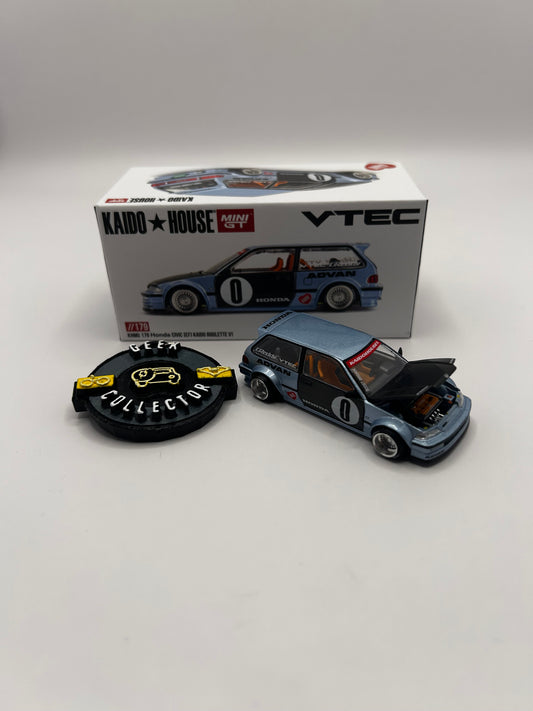 Kaido House x MINI GT: Honda Civic (EF) Kaido Roulette V1