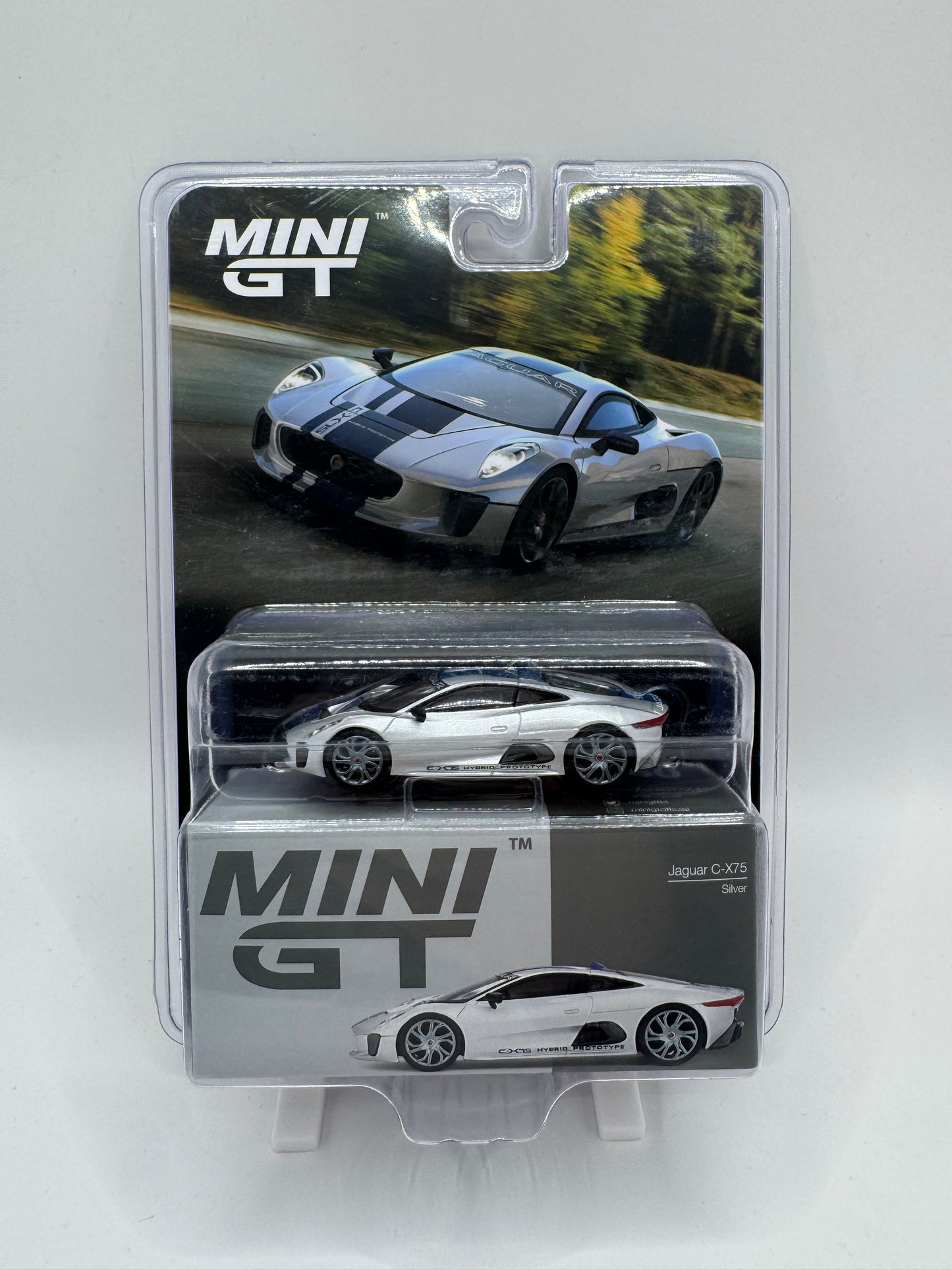 Mini GT:Jaguar C-X75 - Silver
