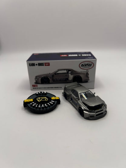 Nissan Skyline GT-R (R34) Kaido Works Shimauki V1 – KAIDO★HOUSE x MINI GT