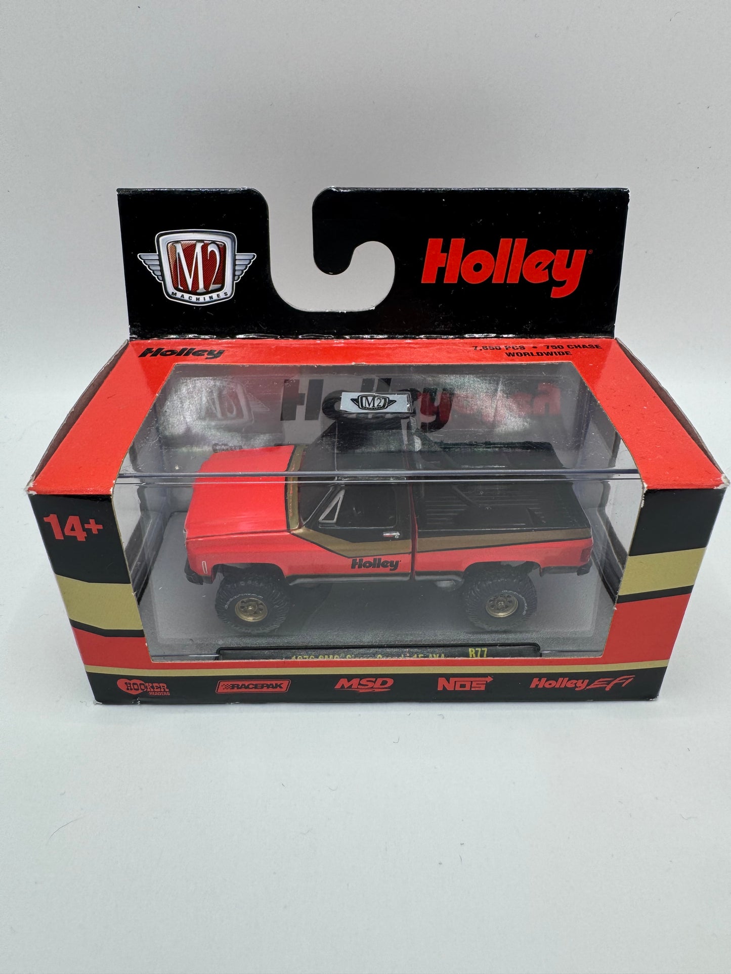 M2 Machines: 1970 GMC Sierra Grande 15 4x4 - Edición Holley (R77)