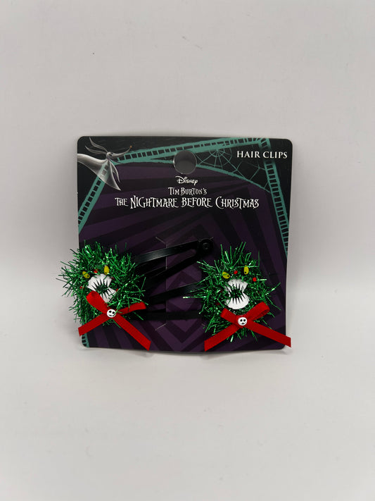 Set de Broches Man-Eating Wreath - Edición The Nightmare Before Christmas