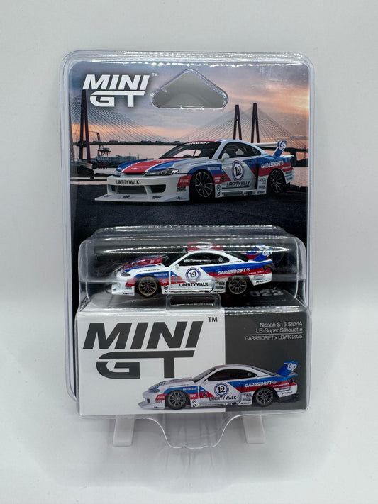 Mini GT: Nissan S15 Silvia LB-Super Silhouette - GARASIDRIFT x LBWK 2025