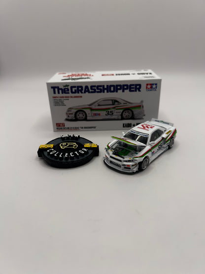 Nissan Skyline GT-R (R34) "The Grasshopper" – Tamiya x Kaido House x MINI GT