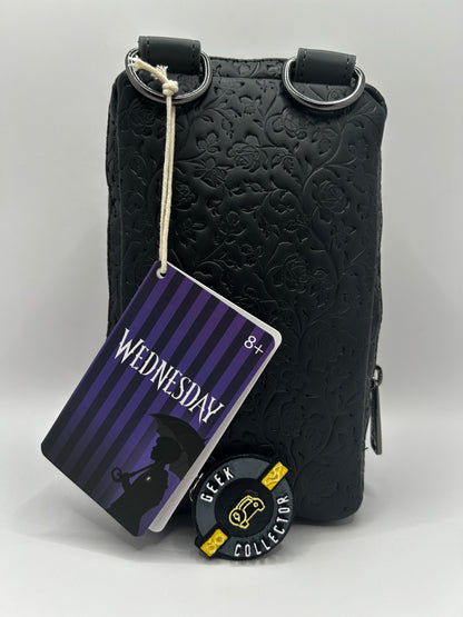 Bolso Crossbody Loungefly: Wednesday (Merlina) - Nevermore Academy