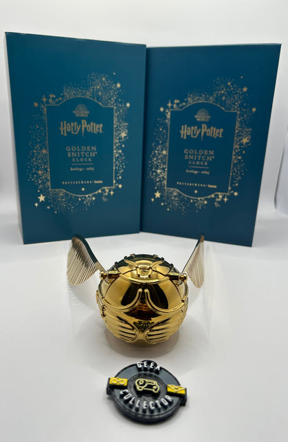 Reloj de Escritorio Golden Snitch – Edición Coleccionista (Wizarding World)