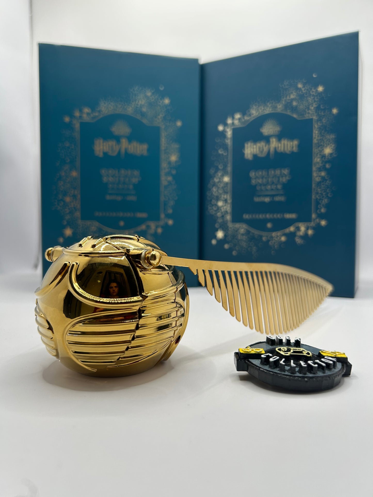Reloj de Escritorio Golden Snitch – Edición Coleccionista (Wizarding World)