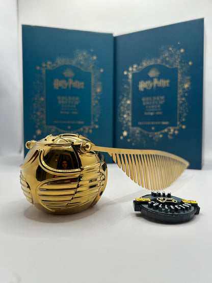 Reloj de Escritorio Golden Snitch – Edición Coleccionista (Wizarding World)
