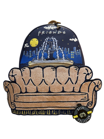Mini Mochila Loungefly: FRIENDS - La Fuente y el Sofá Icónico