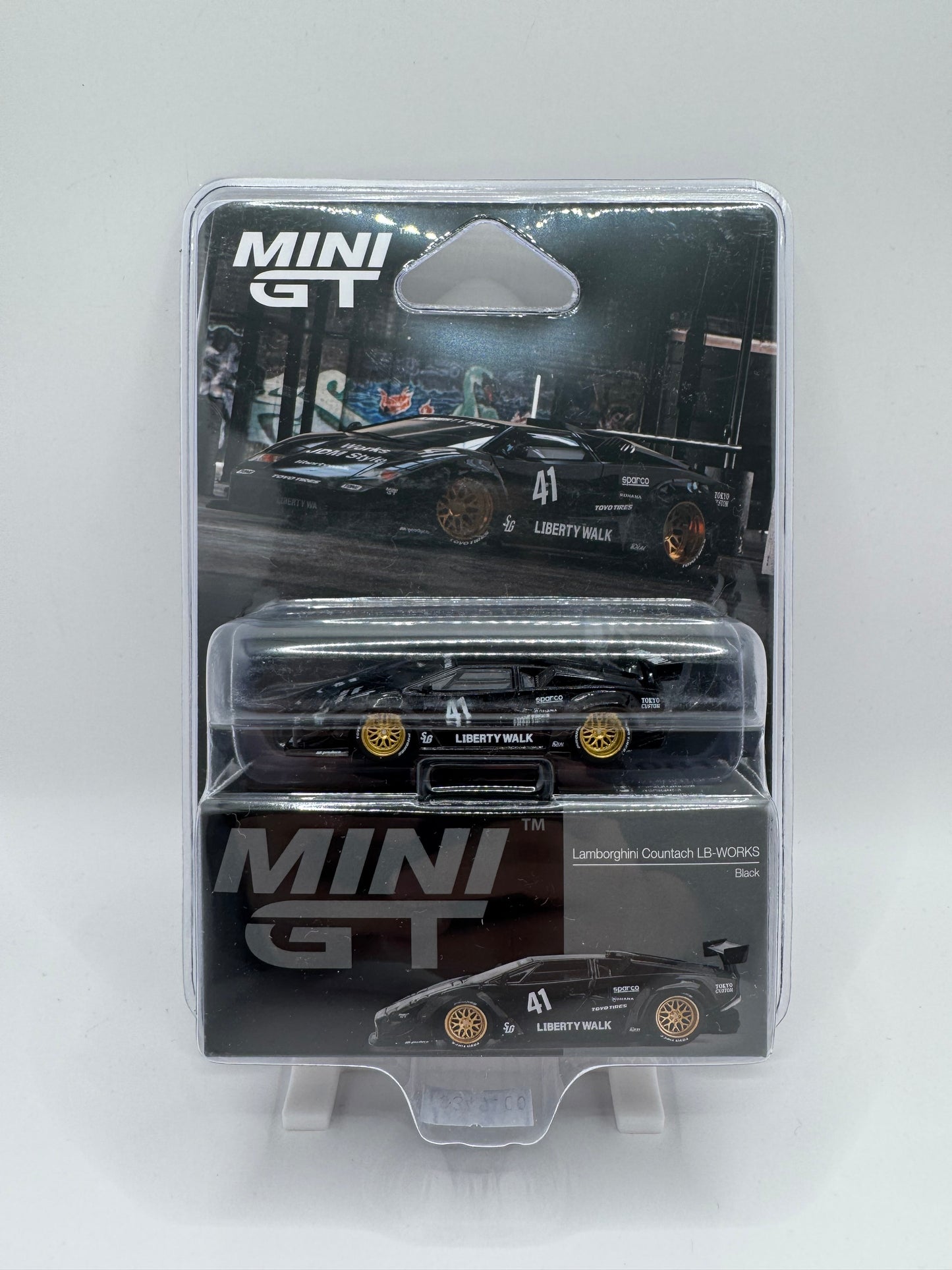 Mini GT: Lamborghini Countach LB-WORKS – Black