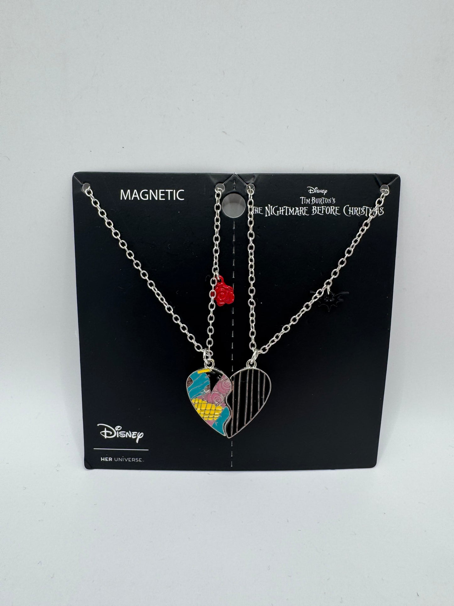 Set de Collares Magnéticos Jack y Sally – The Nightmare Before Christmas