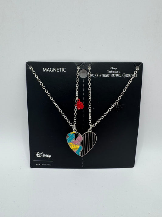 Set de Collares Magnéticos Jack y Sally – The Nightmare Before Christmas