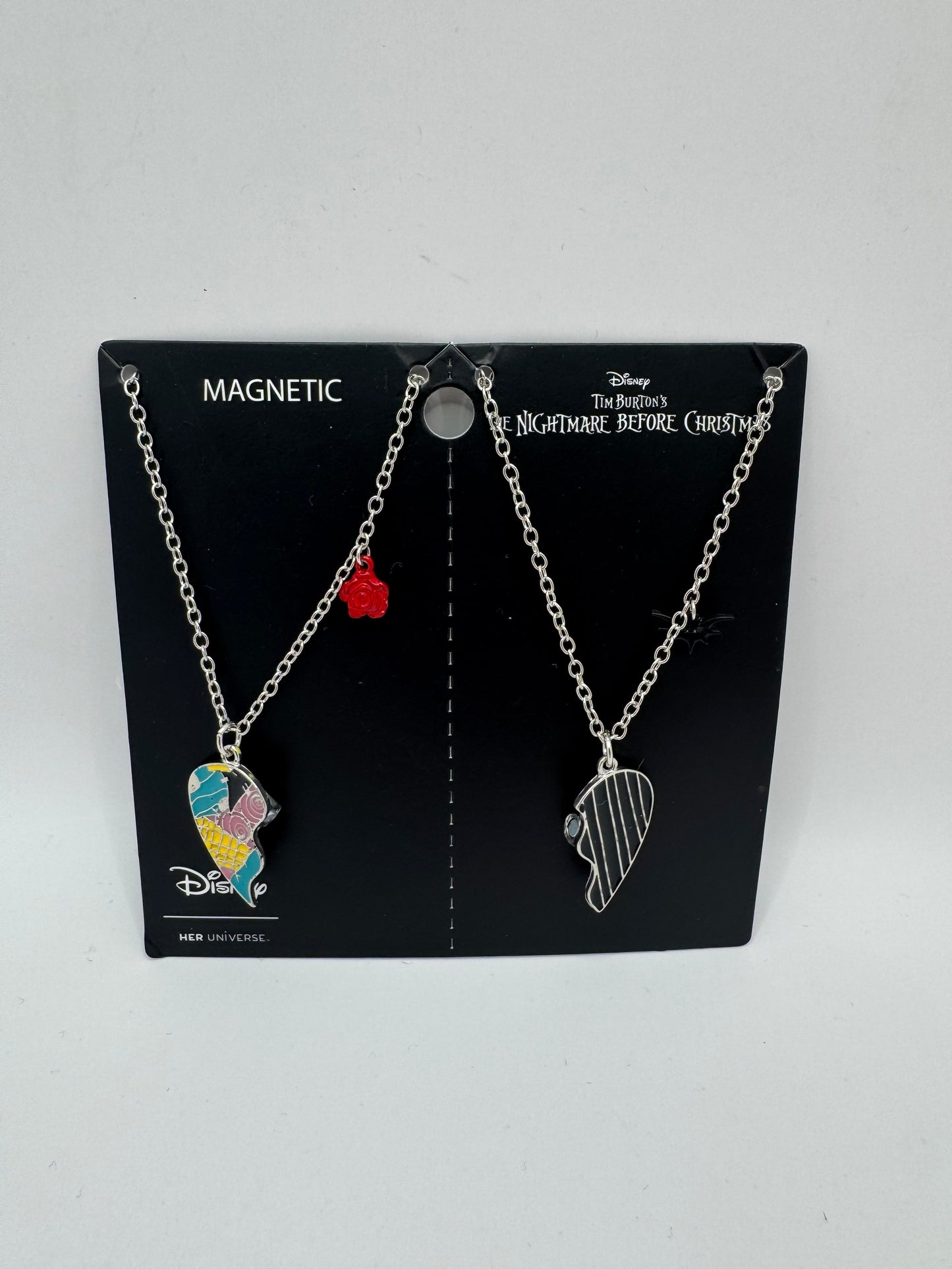 Set de Collares Magnéticos Jack y Sally – The Nightmare Before Christmas