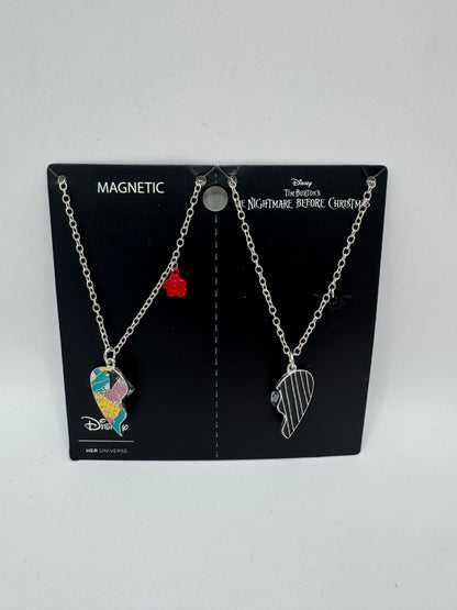 Set de Collares Magnéticos Jack y Sally – The Nightmare Before Christmas