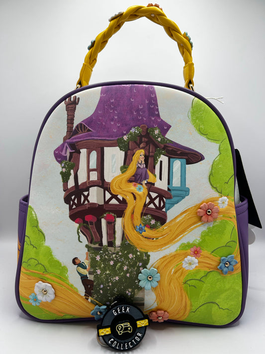 Our Universe Disney Tangled Rapunzel & Flynn Woven Mini Backpack