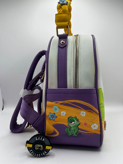 Our Universe Disney Tangled Rapunzel & Flynn Woven Mini Backpack