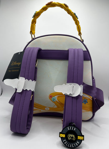 Our Universe Disney Tangled Rapunzel & Flynn Woven Mini Backpack