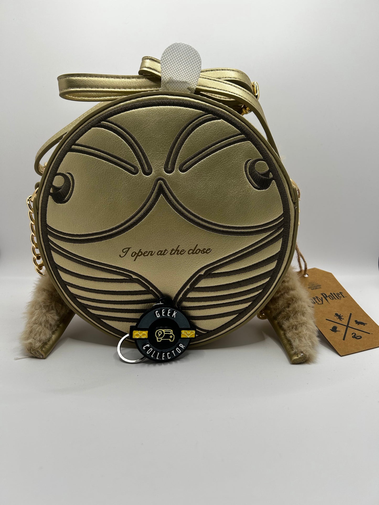 Harry Potter Store Exclusive Golden Snitch Cross Body Bag Open At The Close