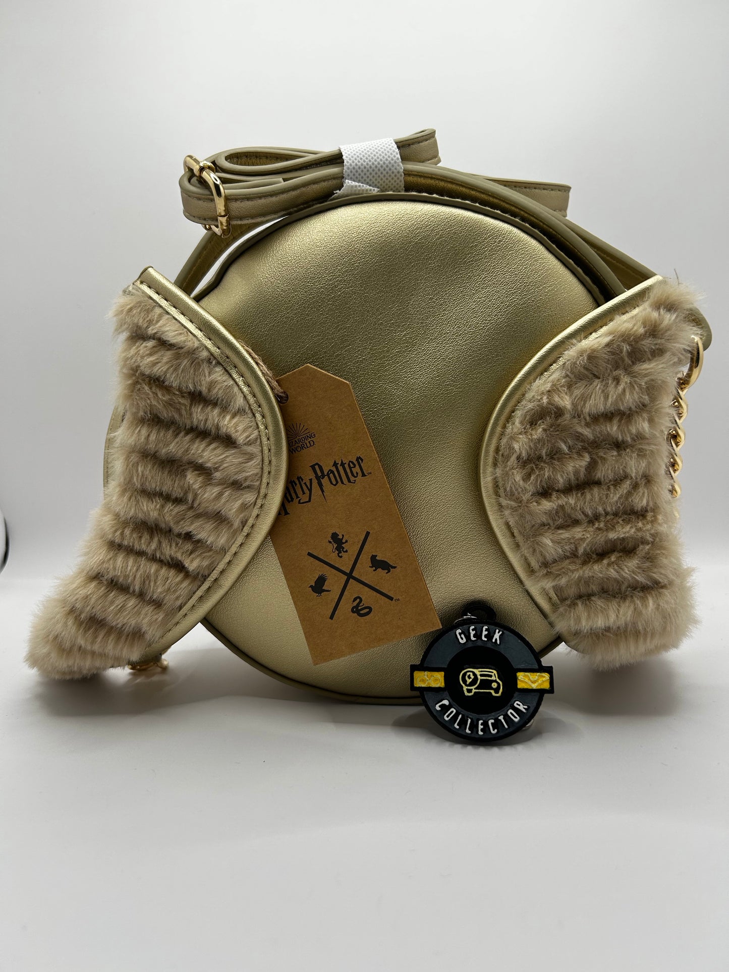 Harry Potter Store Exclusive Golden Snitch Cross Body Bag Open At The Close