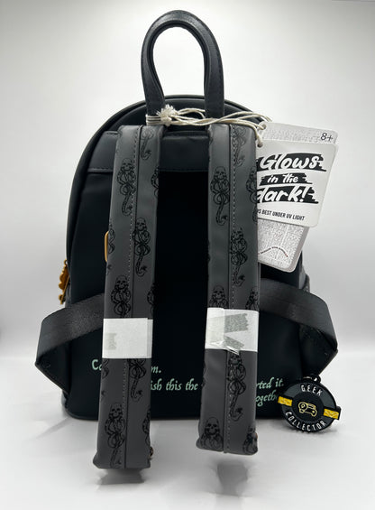 Loungefly Harry Potter Glow in the Dark Battle Scene Hogwarts Mini Backpack Exclusive