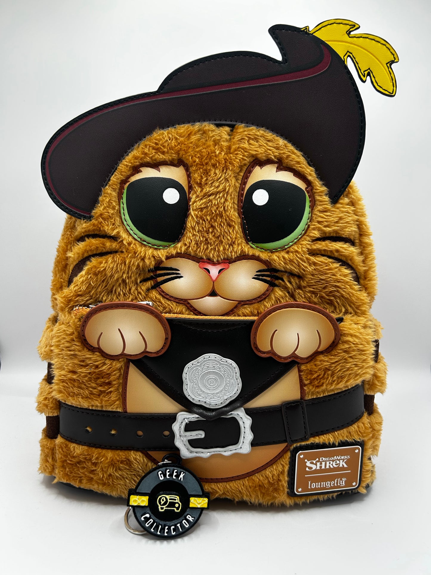 Loungefly Dreamworks Shrek Puss in Boots Cosplay Mini Backpack