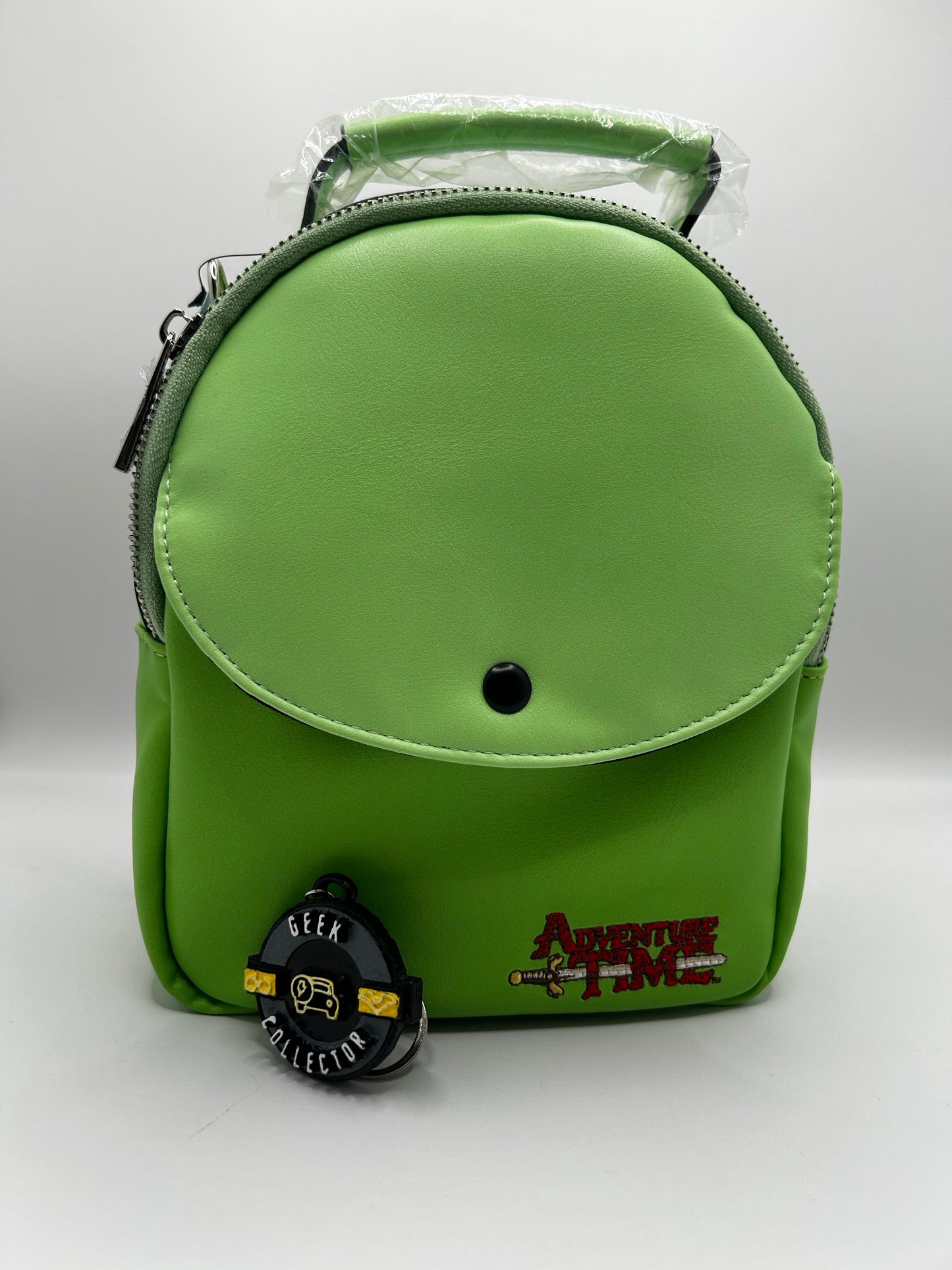 Adventure Time Finn Green Mini Backpack Jake Purse Bag Cartoon Network Official