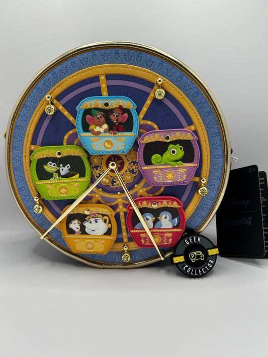 Loungefly Disney Princess Exclusive Carousel Figural Crossbody Bag