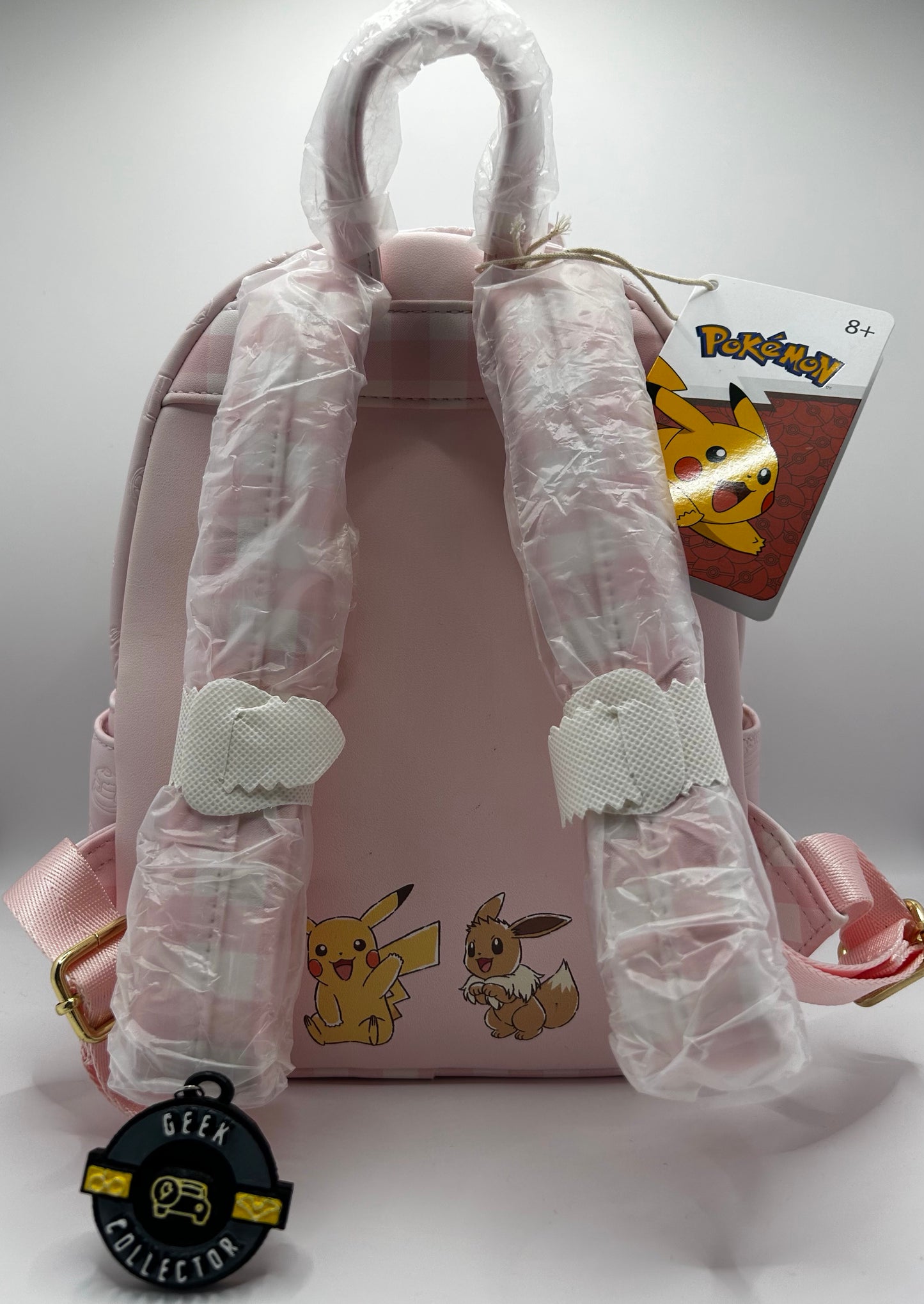 NIP Loungefly Pokémon Café Pikachu & Eevee Pink Mini Backpack