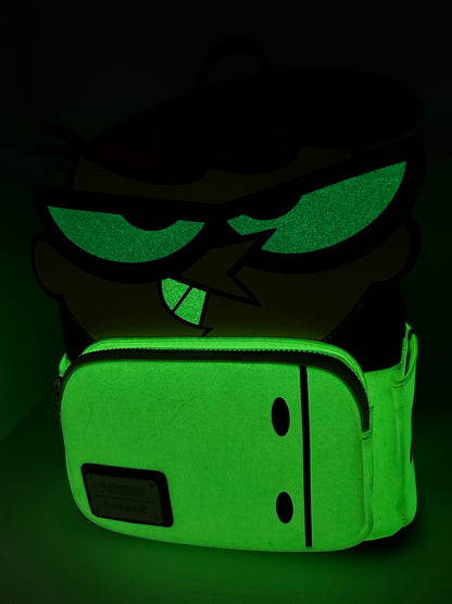 Loungefly Dexter's Laboratory Cartoon Network Glow in the Dark Exclusive