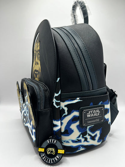 Loungefly Star Wars Emperor Palpatine Glow in the Dark Mini Backpack Exclusive
