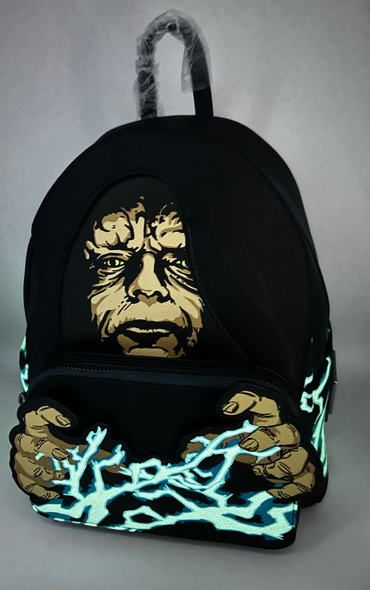 Loungefly Star Wars Emperor Palpatine Glow in the Dark Mini Backpack Exclusive