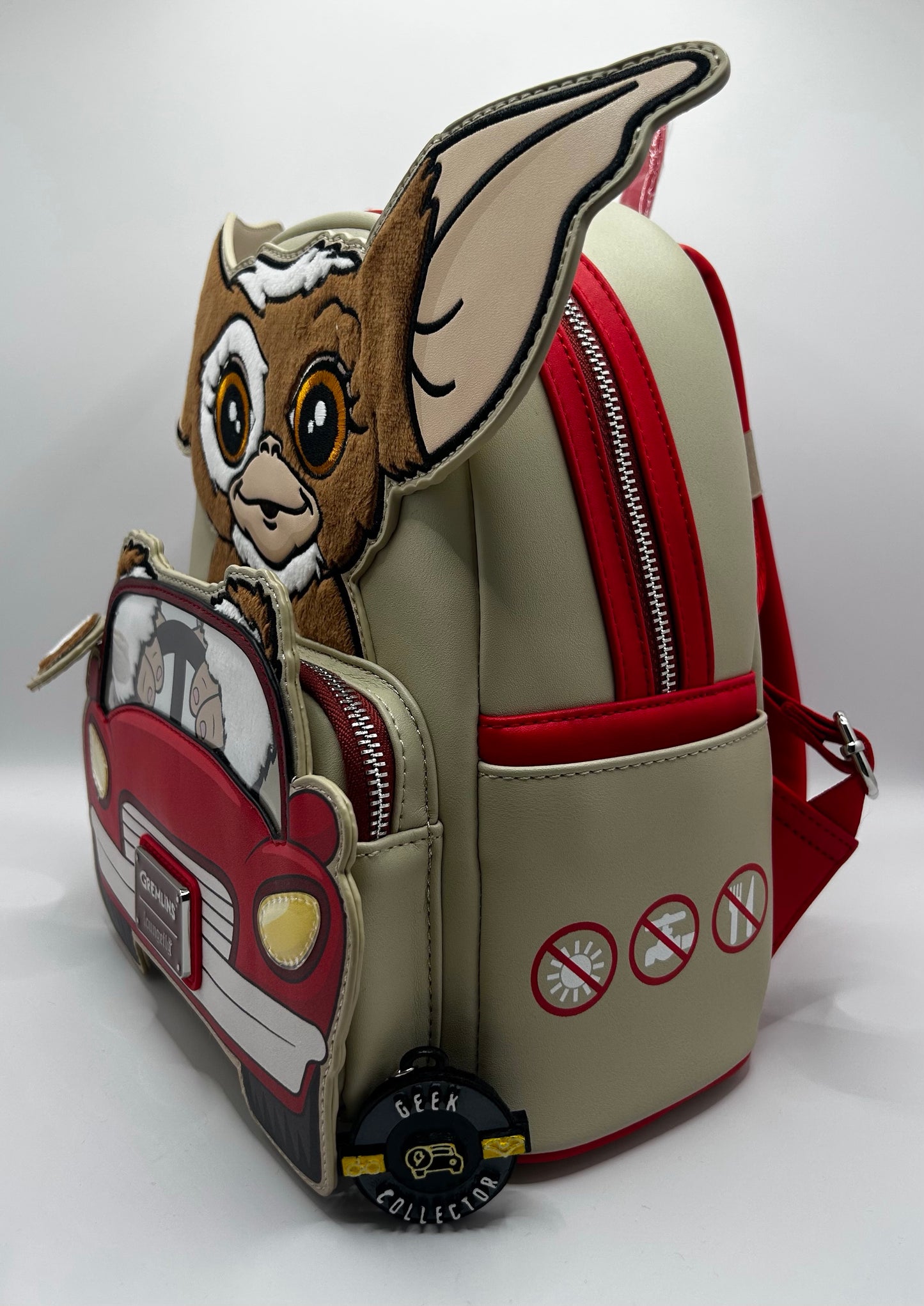 Loungefly Gremlins Gizmo Light Up Headlights Mini Backpack