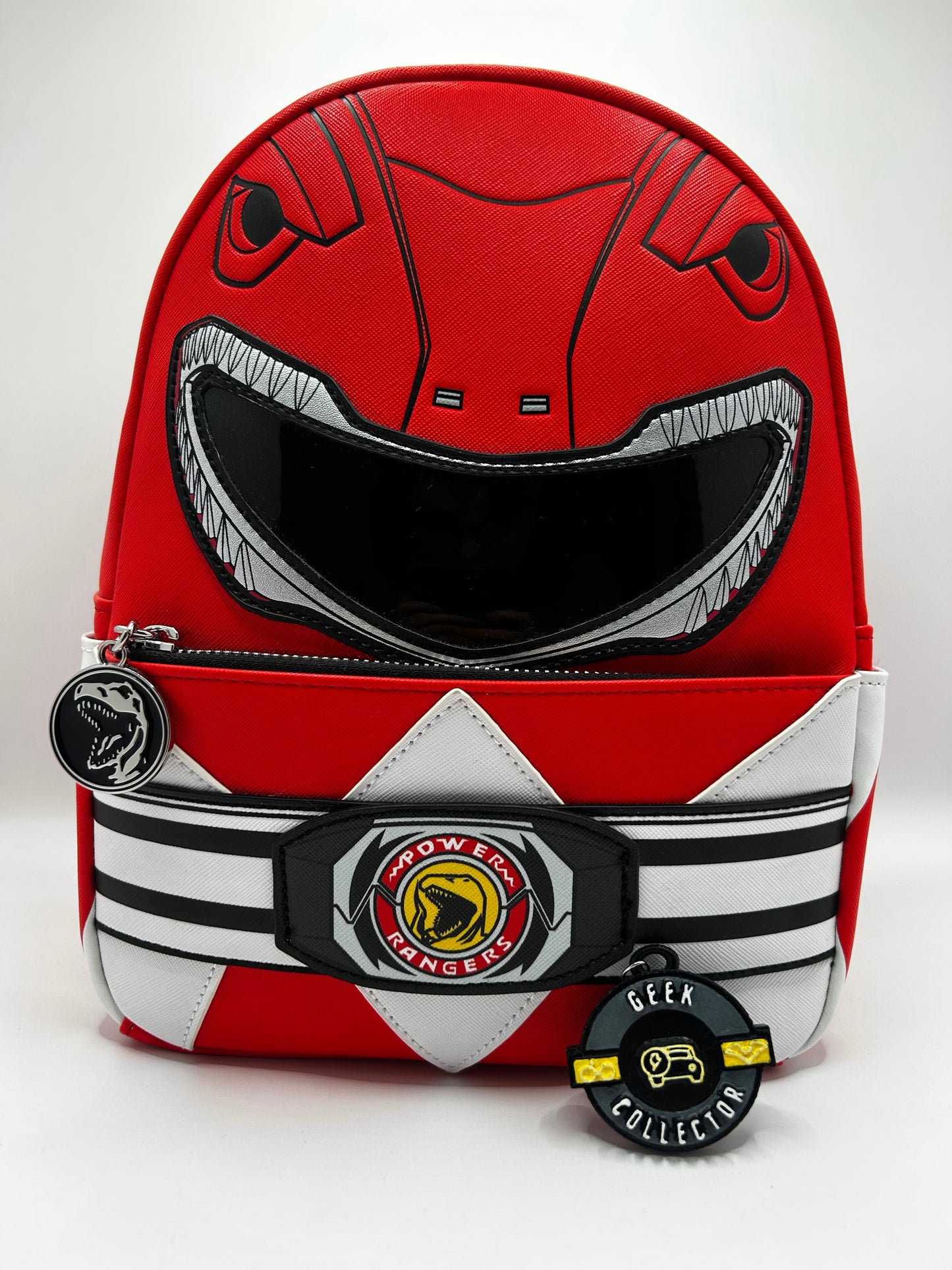 Loungefly Red Power Ranger Cosplay Mini Backpack Exclusive