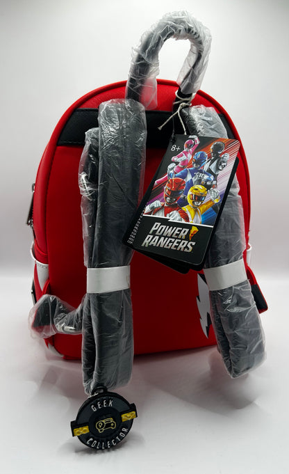 Loungefly Red Power Ranger Cosplay Mini Backpack Exclusive