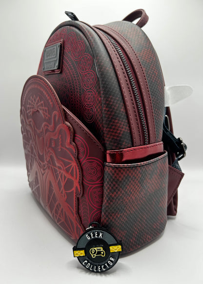 Loungefly Marvel Wanda Vision Scarlet Witch Mini Backpack Disney Parks Exclusive